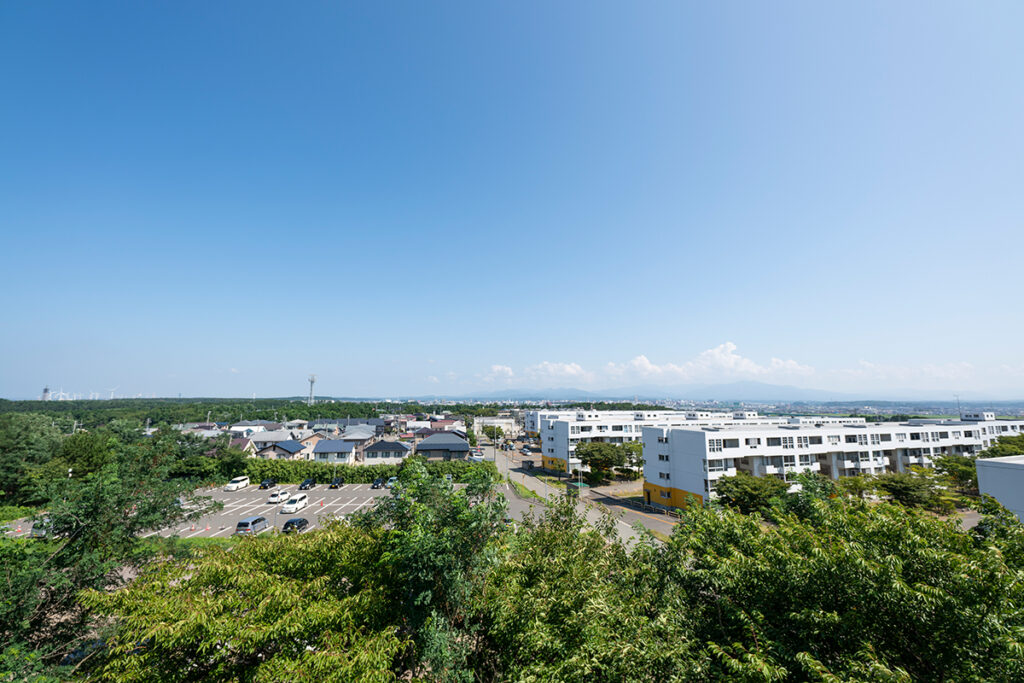 写真：共生の里 建物から見える景色2